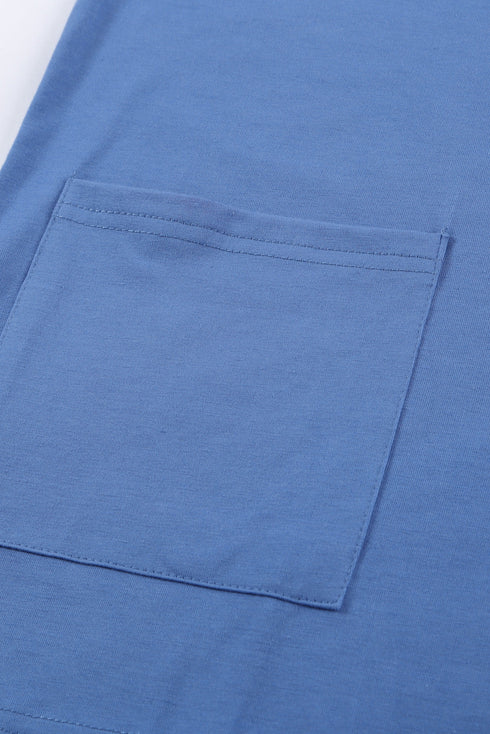 Casual Oversize T-Shirt With Pockets
